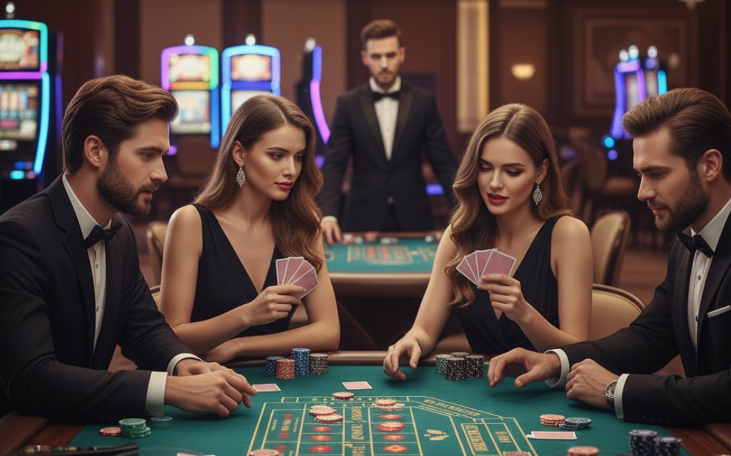 กลุ่มนำเล่นบาคาร่า ดาบสองคมที่ต้องรู้ก่อนเข้าร่วม (2)