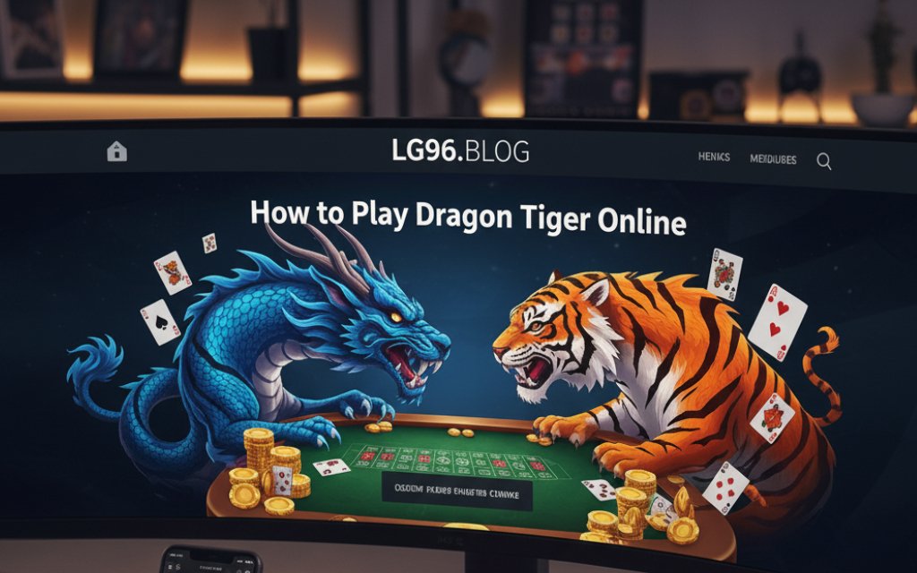 วิธีเล่นเสือมังกรออนไลน์ สอนเล่นจบใน 1 นาที (1)